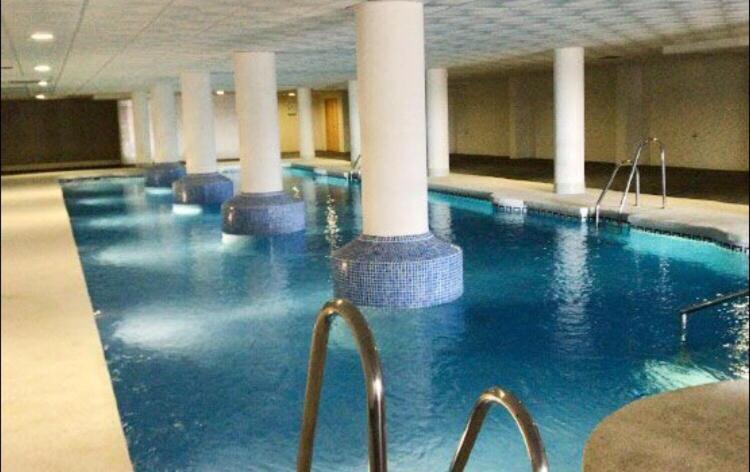 Apartamentos Deluxe Roquetas De Mar Con Golf Y Piscina Climatizada, Parking Privado Vicar Ngoại thất bức ảnh