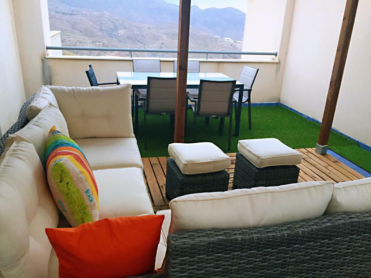 Apartamentos Deluxe Roquetas De Mar Con Golf Y Piscina Climatizada, Parking Privado Vicar Ngoại thất bức ảnh